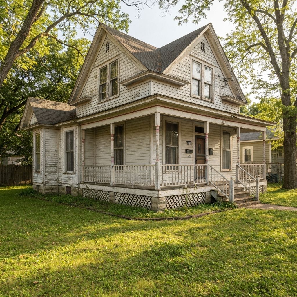 Property before renovation